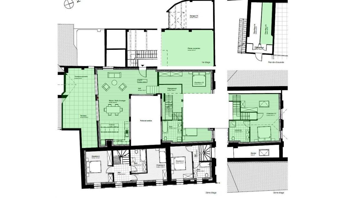 Nouvelle promotion : Duplex de 4.5 pièces de 163m2 avec terrasse de 58m2