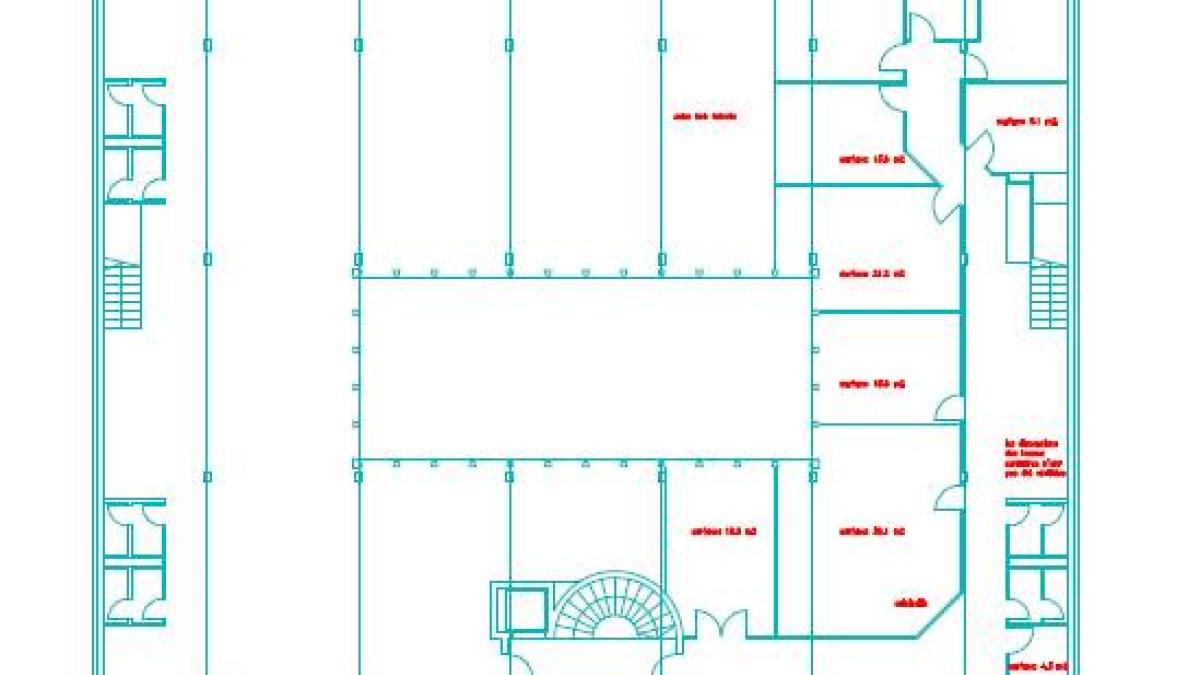 Bureaux de 300 m2 idéalement situés