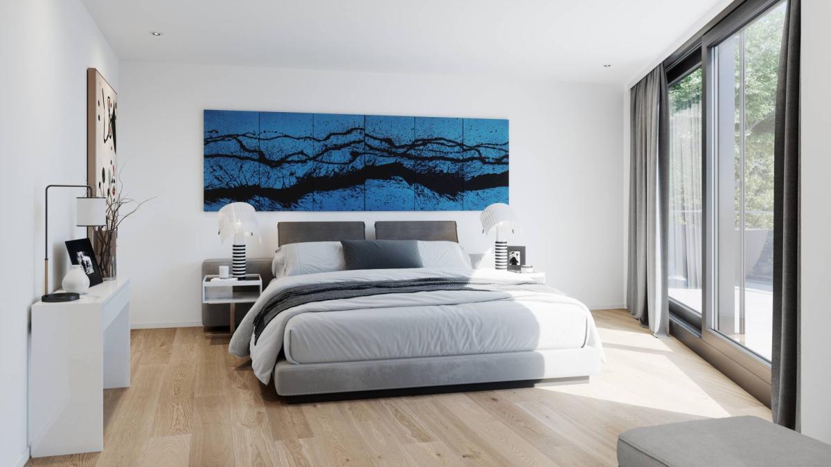 UNIQUE! Attique de 5.5 pièces de 180m2 bénéficiant d'un rooftop terrasse de 168m2 avec vue panoramique sur le lac et les Alpes