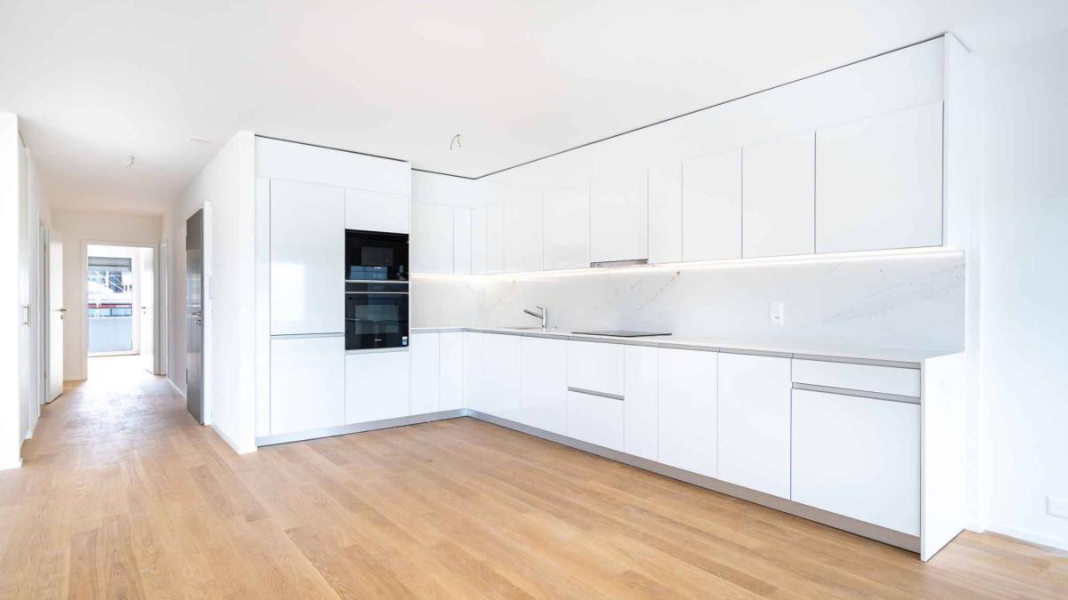 Luxueux 4.5 pièces traversant avec balcon de 76m2 et vue panoramique sur le lac