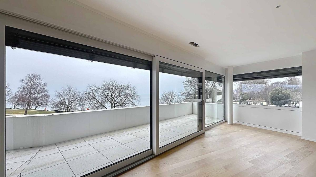 Appartement neuf de 3.5 pièces avec balcons couverts