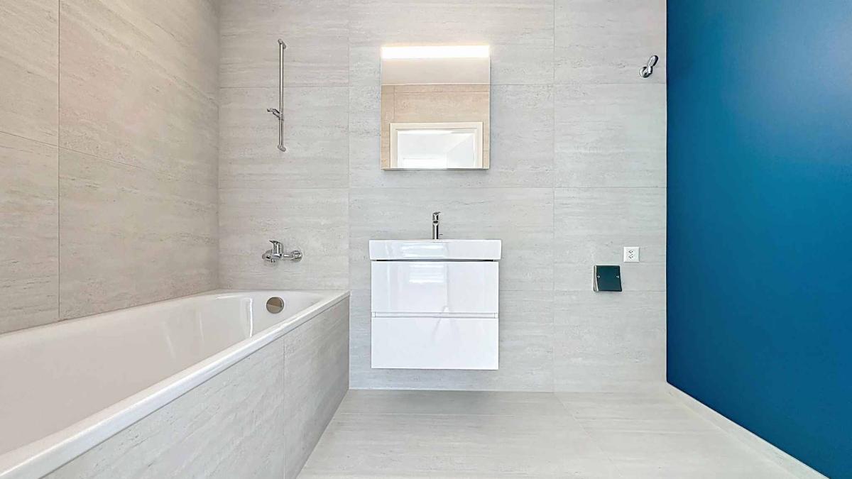 Appartement neuf 3.5 pièces de 120m2 avec terrasse de 37m2 et jardin privatif de 51m2