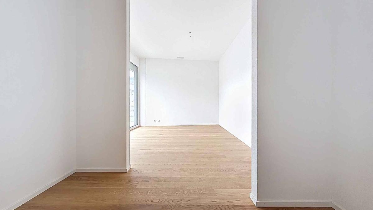 Appartement neuf de 5.5 pièces avec terrasse couverte et jardin
