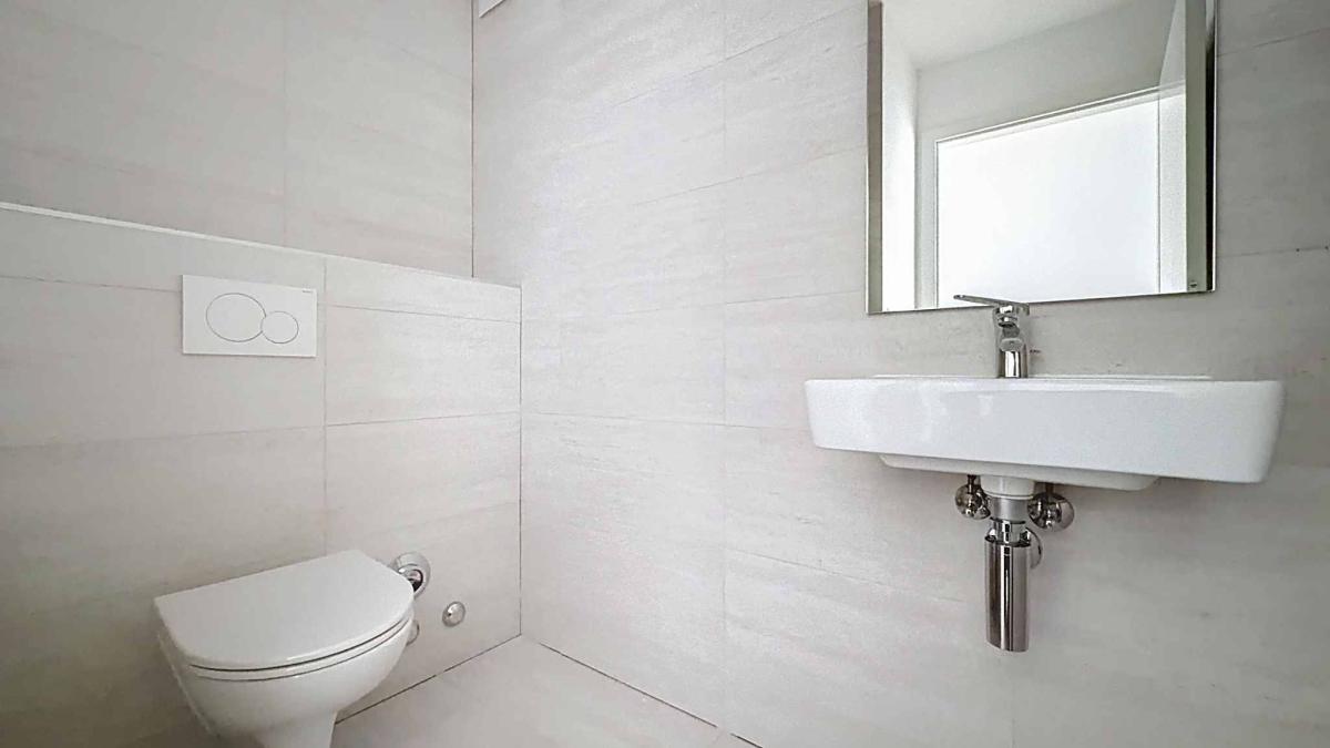 Appartement neuf de 2.5 pièces avec terrasse et jardin