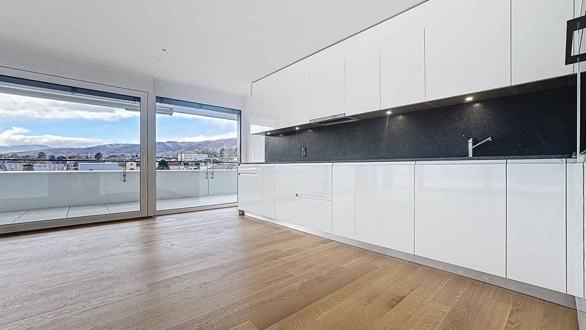 Luxueux 4.5 pièces au 2ème étage avec terrasse de 117m2, balcon de 47m2 et ascenseur privatif 