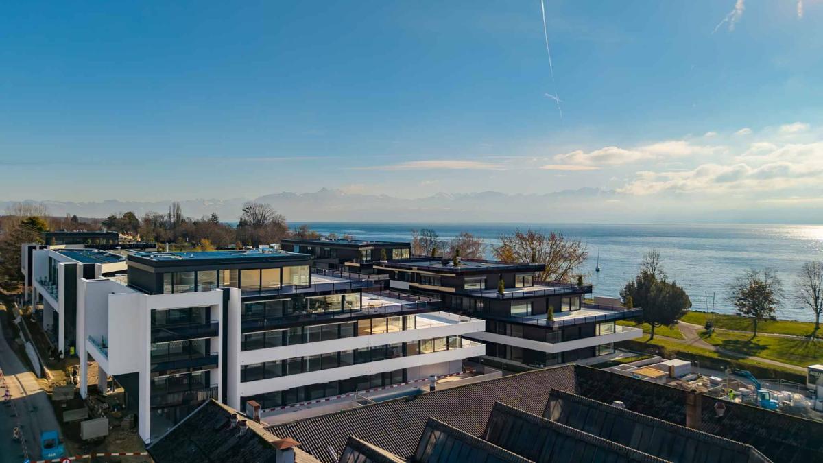 Appartement neuf de 4.5 pièces avec balcons couverts