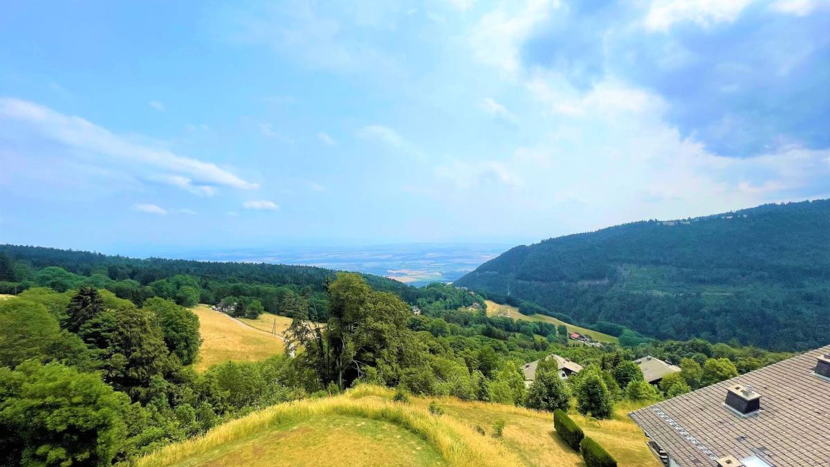 Appartement de 3.5 pièces de 63m2 en duplex dans les combles avec balcons et vue imprenable