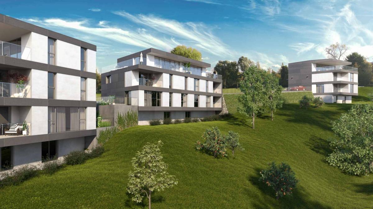 Résidence neuve à Chailly ! Attique de 4.5 pièces avec terrasse de 33 m²