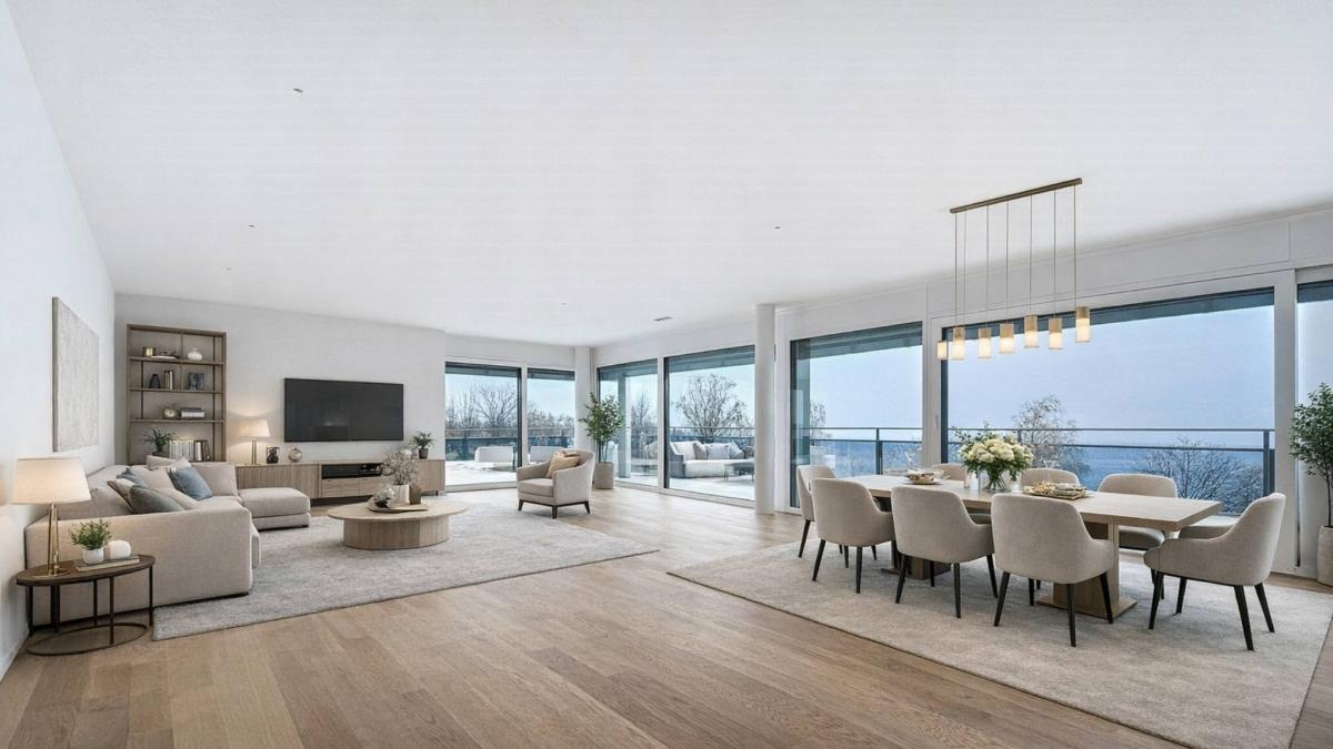 UNIQUE ! Attique neuf de 5.5 pièces bénéficiant d'un rooftop terrasse 