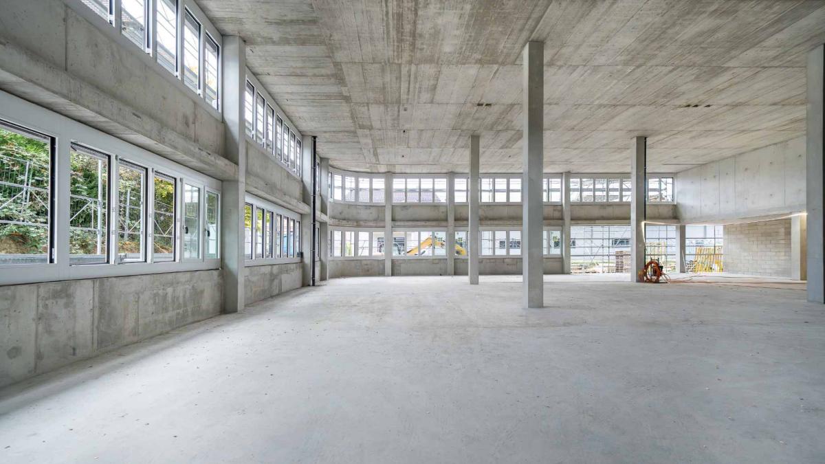 Dernier étage à vendre au sein d'un bâtiment artisanal neuf 