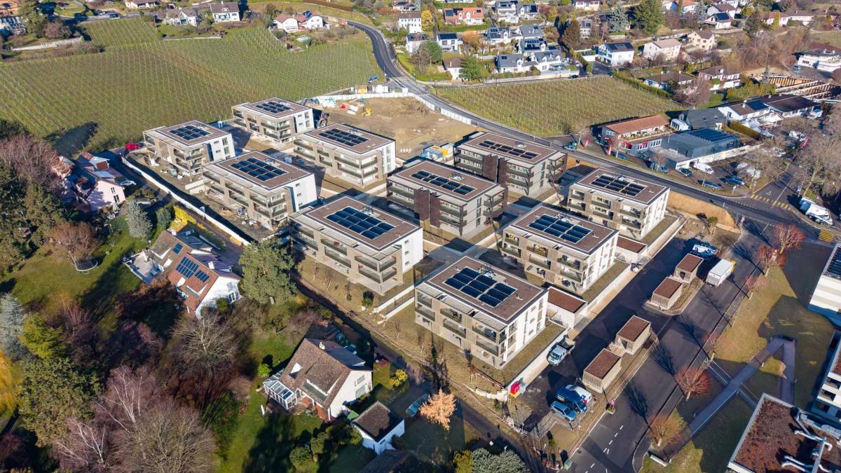 Attique neuf de 2,5 pièces, spacieux et lumineux