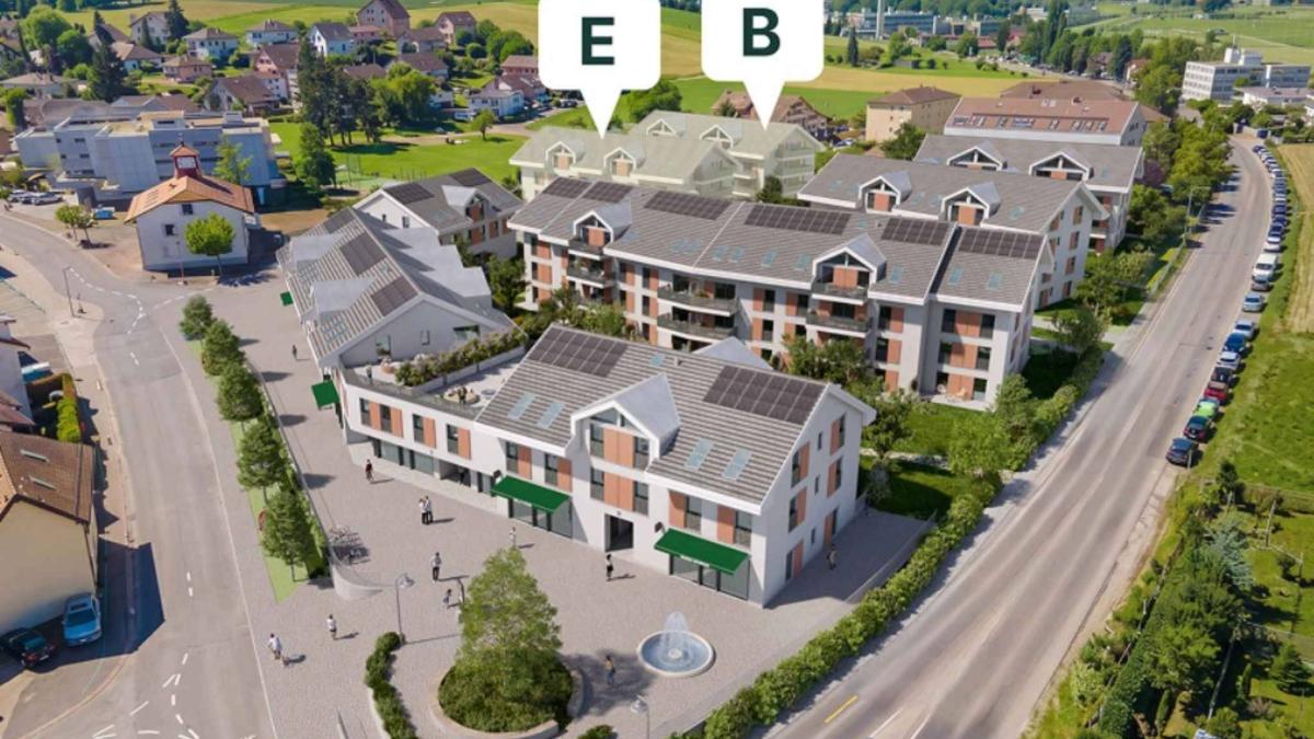 Spacieux 2.5 pièces avec terrasse et jardin privatif