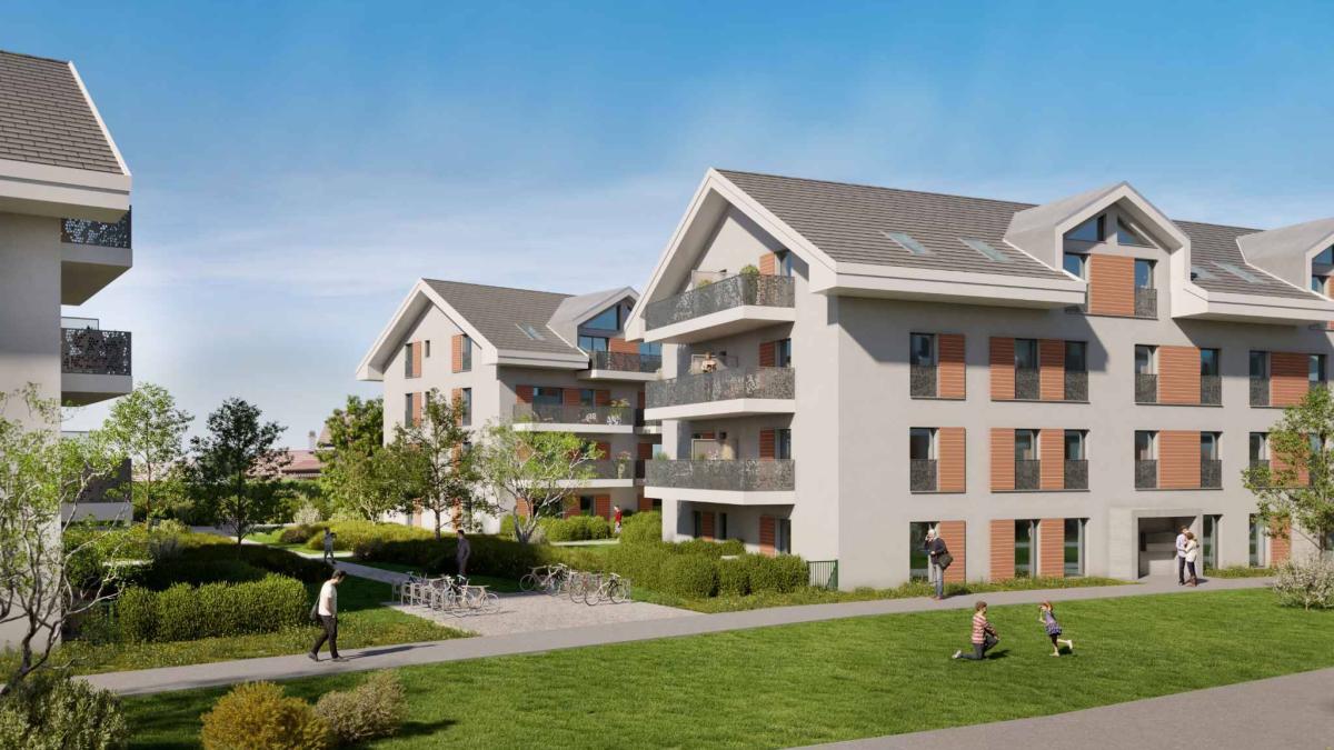 Spacieux 2.5 pièces avec terrasse et jardin privatif