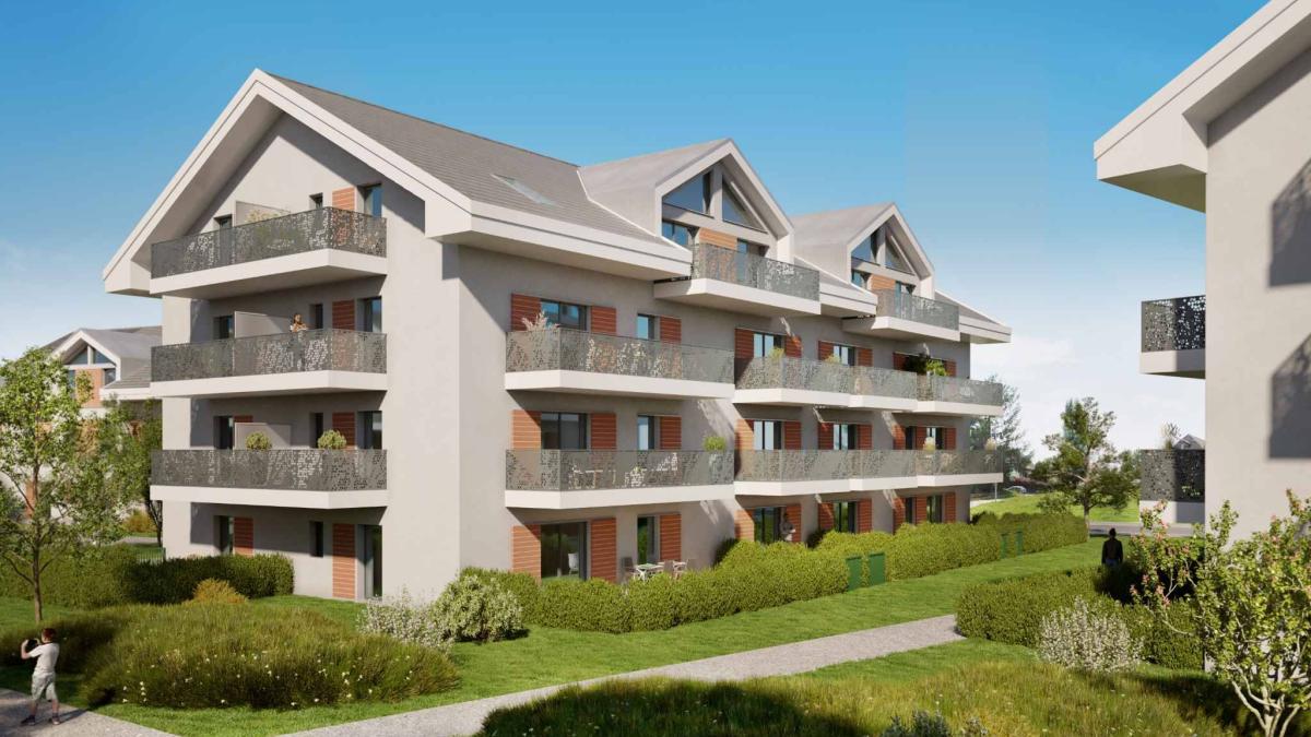 3.5 pièces de 89m² + balcon