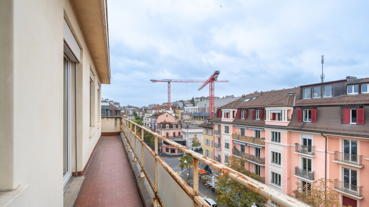 Studio lumineux à louer - Quartier Sous-Gare, Lausanne