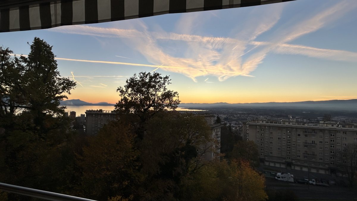 Magnifique appartement de 4.5pcs au 3ème étage avec vue sur le lac