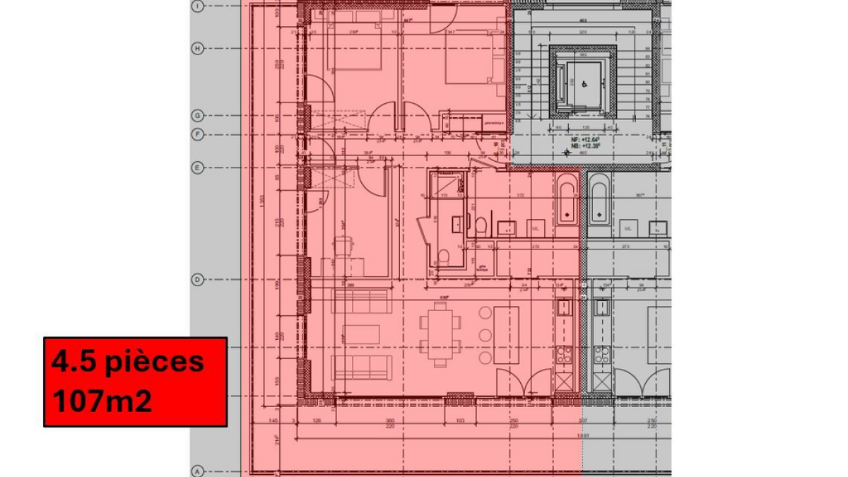 À louer - Appartements neufs en attique de 4.5 pièces