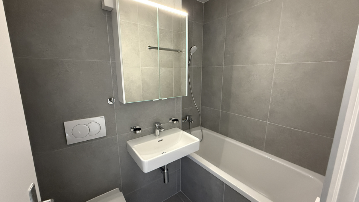 À louer appartement rénové de 2 pièces au 5ème étage (525)