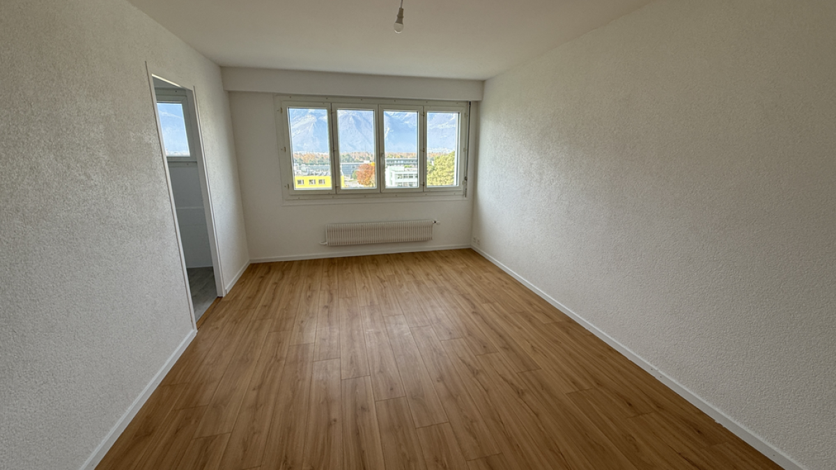 À louer appartement rénové de 2 pièces au 5ème étage (525)
